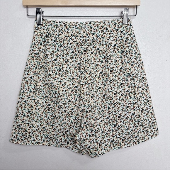 Zara Womens Xsmall Floral Ditsy Skort - Picture 11 of 11